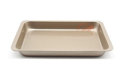 Astra shop Preferred Non-stick Rectangular Cake Pan Roasting Baking Tray, 12" X 7" N4