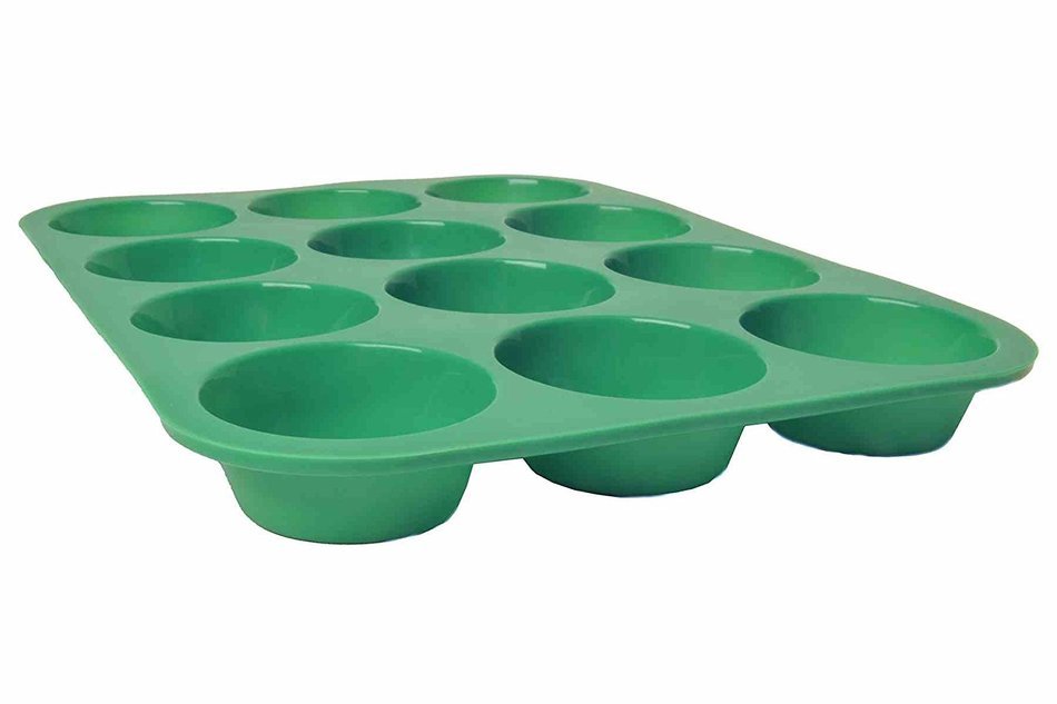 Hot Dot 12 Cup Silicone Muffin Pan N3