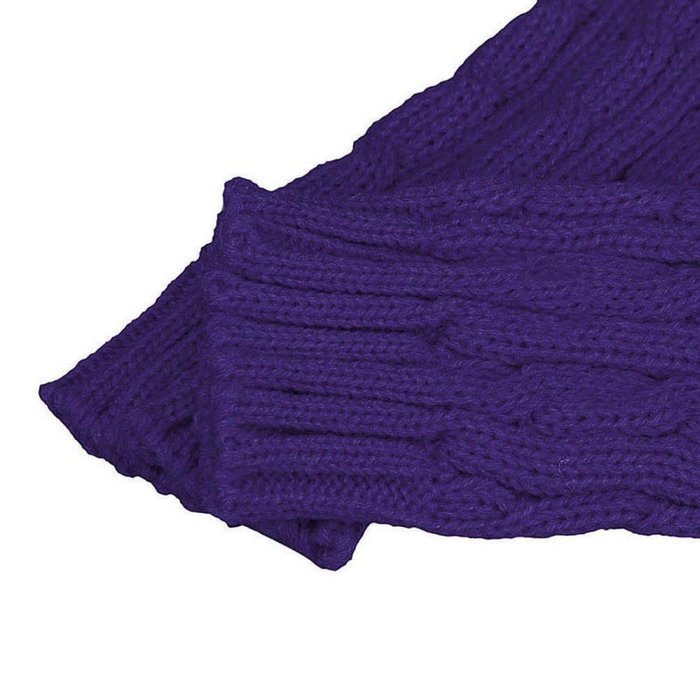 Long Fingerless Gloves,Morecome Winter Wrist Arm Hand Warmer Knitted Mitten (Black) N14
