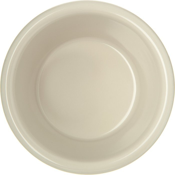 Carlisle S282-842 12 Piece Melamine Cash and Carry Fluted Ramekin Set, 3 oz Capacity, 1.43" Height, Bone (Case... N2