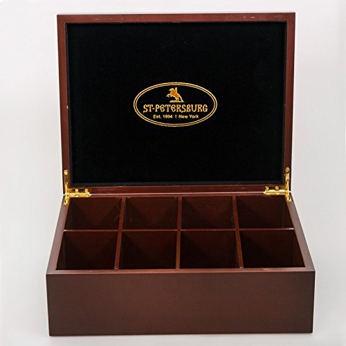 Beautiful Wooden Lacquer Box. Still Life Tea Bag Storage Box. N6