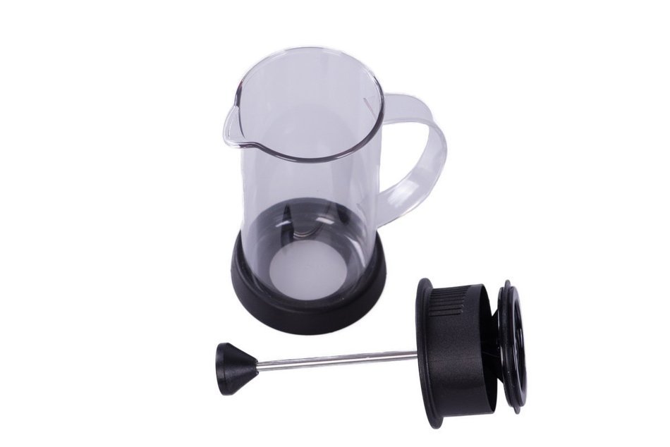 Gourmet Single Serve Shatter Resistant Black French Press Coffee Brewer N3