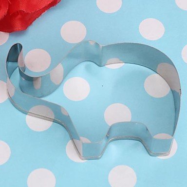 Y&XL&H Elephant Animal Cookie Cutter Stainless Steel Cake Baking Biscuit Pastry Mould N2