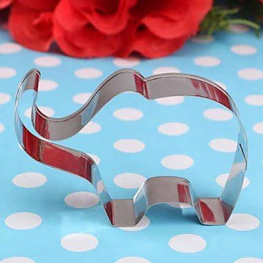 Y&XL&H Elephant Animal Cookie Cutter Stainless Steel Cake Baking Biscuit Pastry Mould N3