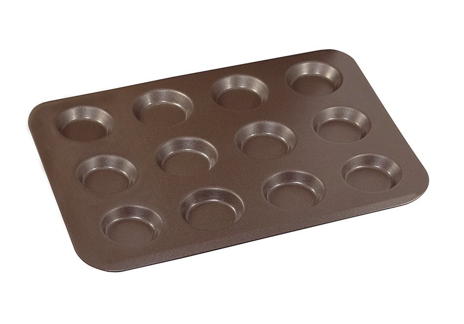 Gobel Non-Stick 12 Hole Tartlet Baking Tin, 13" x 10"
