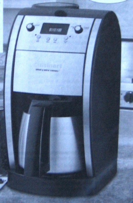 Cuisinart DCC-590 Grind and Brew Thermal 10-Cup Automatic Programmable Coffee Maker N3