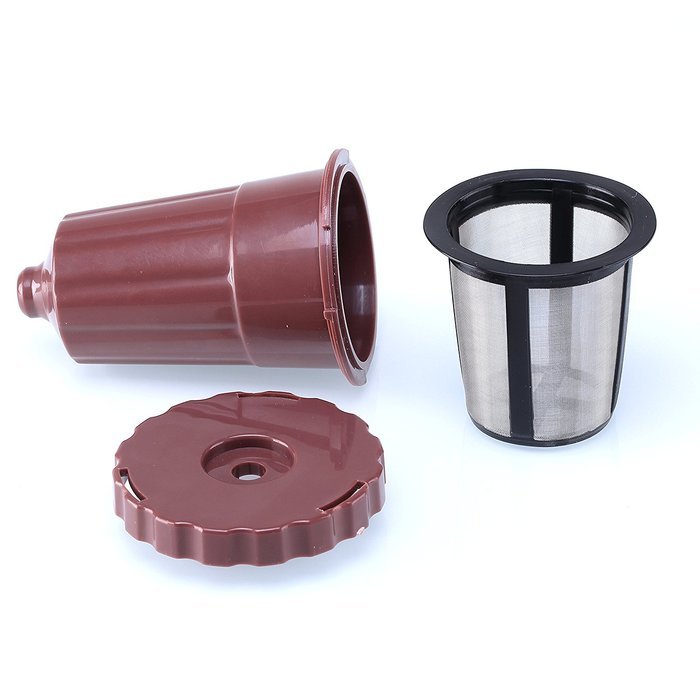 UPGRADED SySrion-Cup Reusable Coffee Filter For the Keurig Home Brewers (1, Mocha) N3