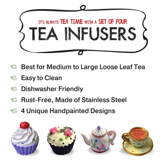 Luvao Loose Tea Leaf Infuser Ball Strainer N3