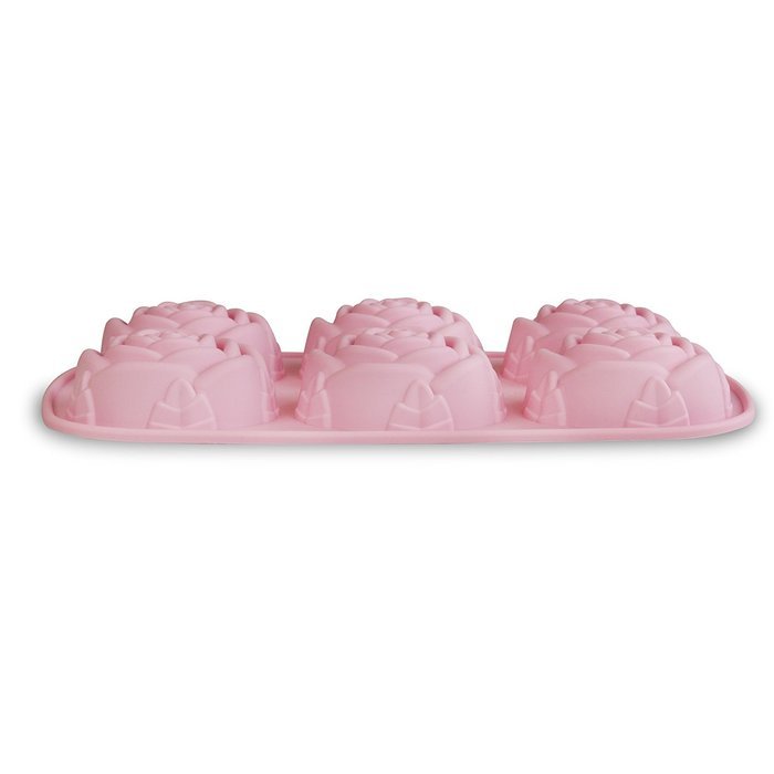 Silicone Rose Muffin Mold N4