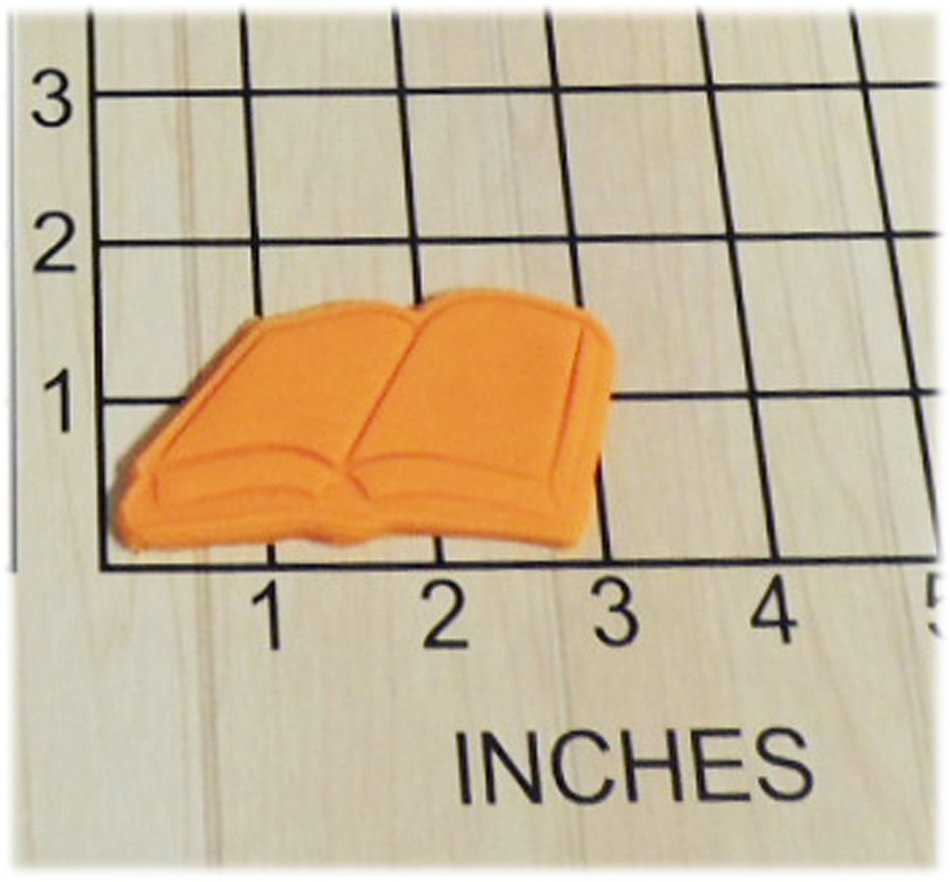 Open School Book Cookie Cutter and Stamp #1290