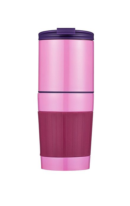 FLYHIGH Fashionable Protable Stainless Steel Vacuum Cup Coffee Maker with 6 Coler N8