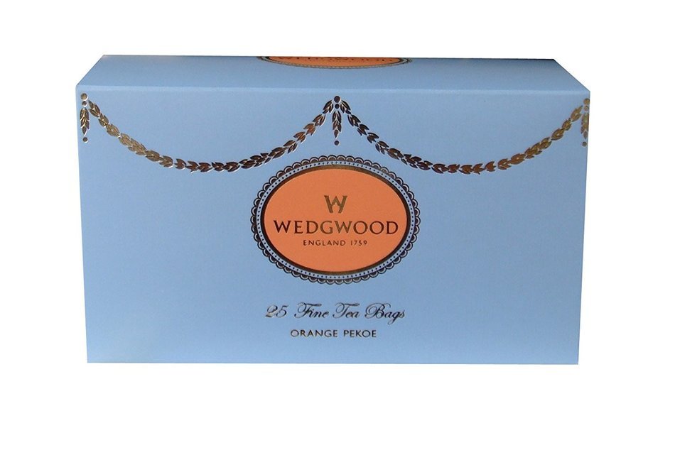 Wedgwood Everyday Luxury Pekoe Teabags (Box of 25), Blue