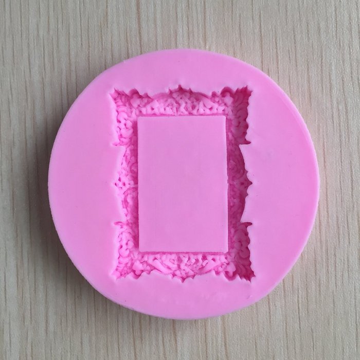Karen Baking Photo Frame Shape 3D Silicone Cake Mold For Cake Fondant Decorating N6