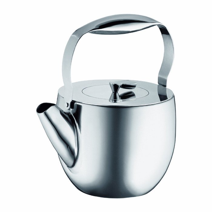 Bodum Columbia 40-Ounce Thermal Tea Press, Stainless Steel N3