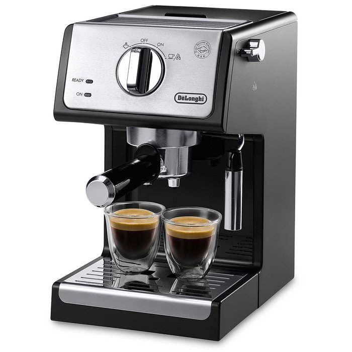 De'Longhi ECP3220 Espresso Cappuccino Maker Manual Frother 37 oz. Capacity N2