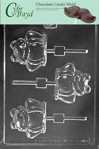 Cybrtrayd A136 Frog Pop Animal Chocolate Candy Mold