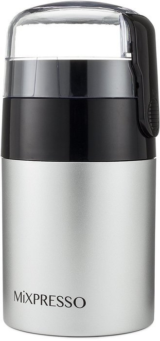 Coffee Grinder - Electric Blade Grinder - by Mixpresso (3 oz, Stainless Steel) N2