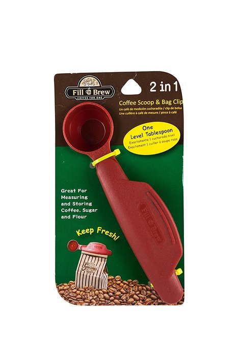 2 in 1 Coffee Bag Sealer and Scoop, 1-Pack