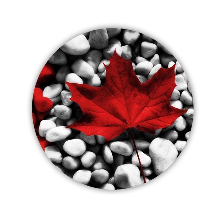 Generic Coaster Fashion Mdf Material Have With Canadian Flag N3