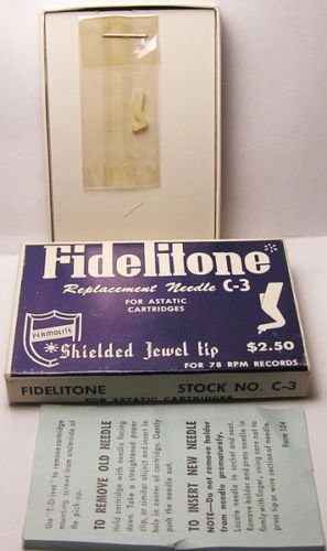 PHONOGRAPH RECORD PLAYER NEEDLE Astatic N32 N32-3s Astatic N-1-J 78 RPM