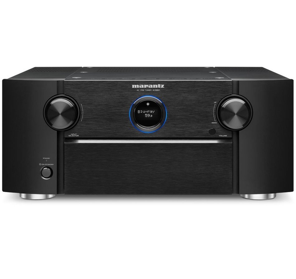Marantz AV8801 11.2 Channel Home Theater Pre-Amplifier/Processor (Discontinued by Manufacturer) N3