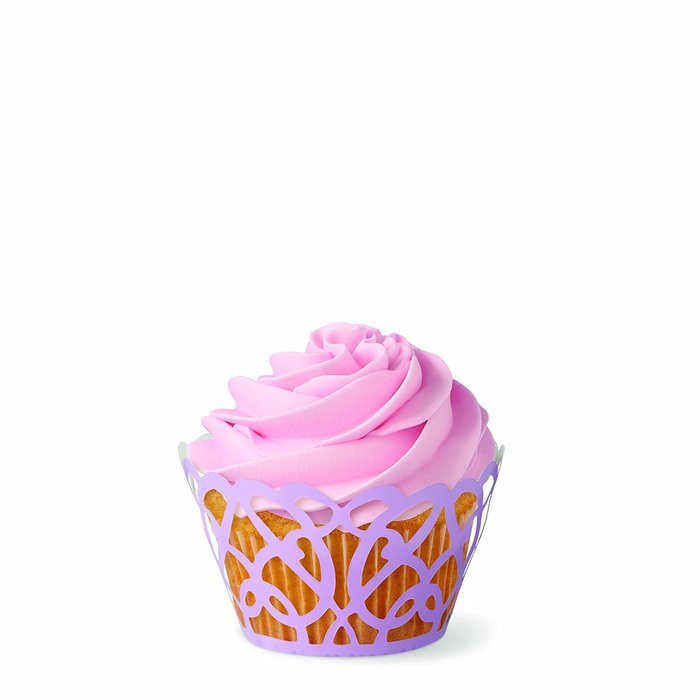Wilton 415-0182 Wilton Pearl Swirl Cupcake Wraps, 18-Pack N2