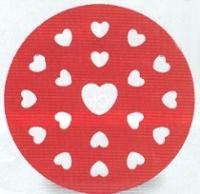 Hearts Pie Top Cutter