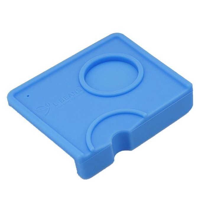 Love The Worder Non-slip Fluted Tampering Corner Mat (Red)