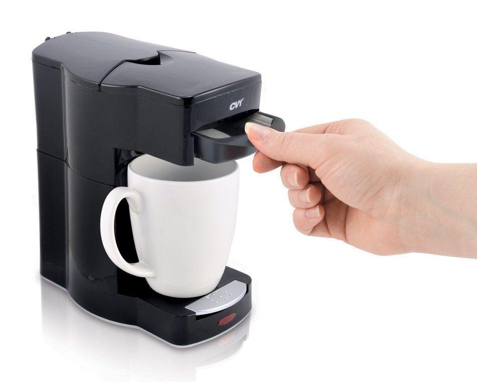 Caf&eacute; Valet Black Single Serve Coffee Brewer, Exclusively for use with Caf&eacute; Valet Coffee Packs N2