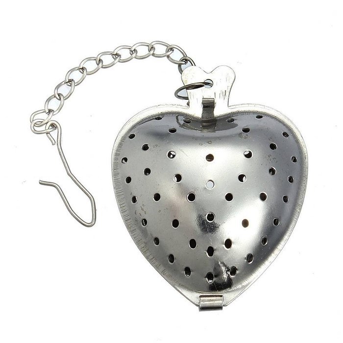 MAXGOODS Fine Heart Tea Infuser Strainer Filter Stainless Steel 2-Pack N7