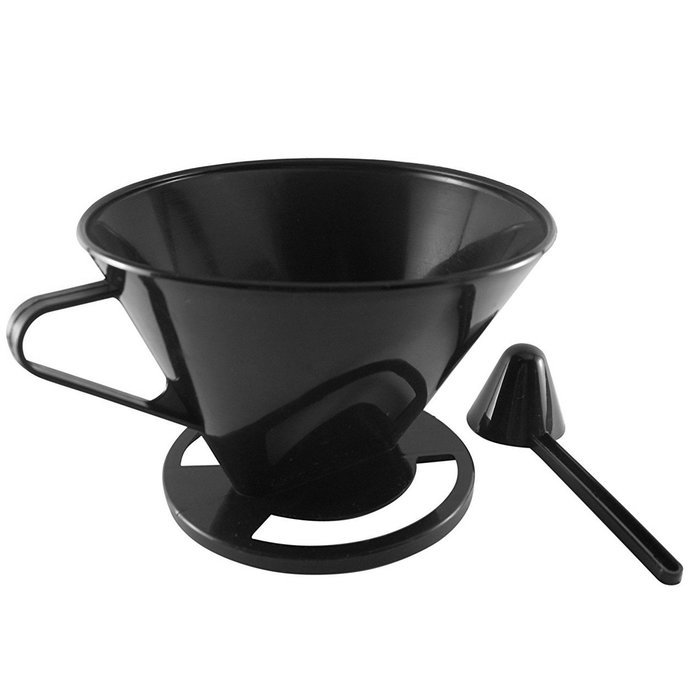 Brewing Coffee Cone Single Serve Brewer Reusable Perfect for Cone Filters