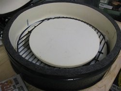 Super-ceramic 13" Baking / Pizza Stone for Big Green Egg "Medium Egg"