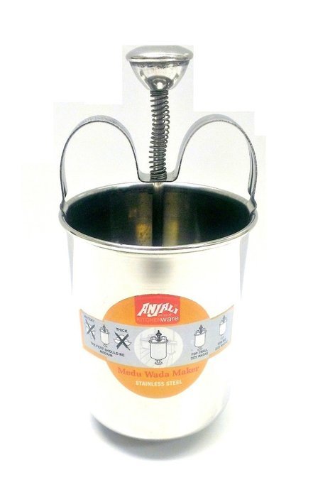 Anjali Medu Vada/Doughnut Donut Maker, Stainless Steel