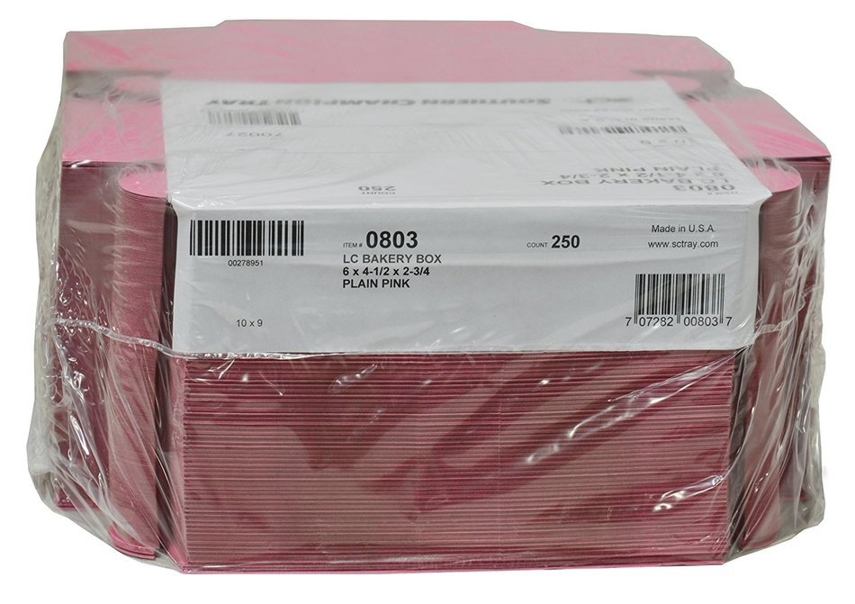 Southern Champion Tray Paperboard Non-Window Lock-Corner Bakery Box N52