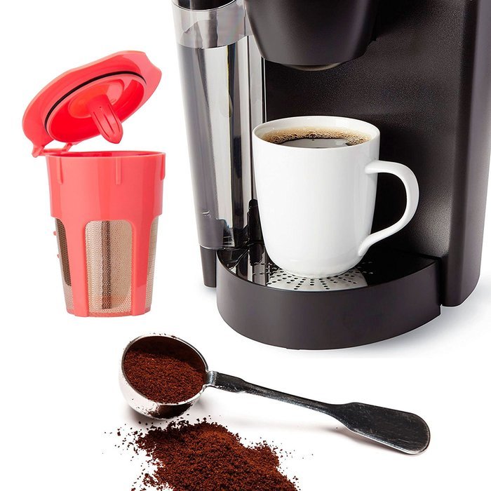 Kiartten Reusable K cups for Keurig 2.0: K200, K300, K400, K500 Series (1) N2
