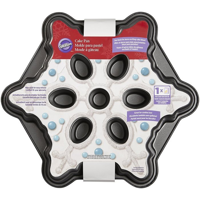 Wilton 2105-1555 Christmas Snowflake Cake Pan N3