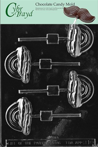 Cybrtrayd M010 Rainbow Lolly Miscellaneous Chocolate Candy Mold