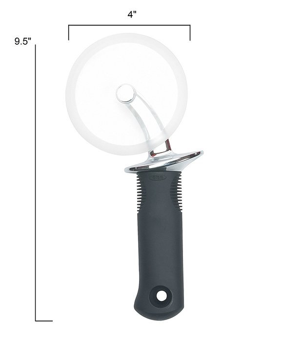 OXO Good Grips 4-inch Pizza Wheel and Cutter for Non-Stick Pans N6
