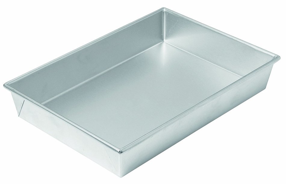 Chicago Metallic Commercial II Traditional Uncoated Bake N' Roast Pan, 13 by 9 by 2-1/4-Inch