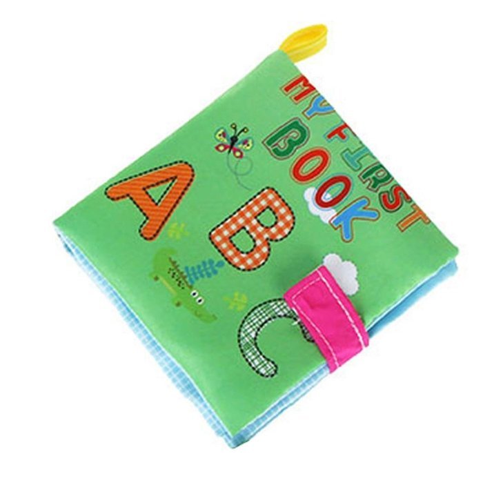 Picture Cognize Book，BeautyVan Soft New Cloth Baby Intelligence Development Learn Picture Cognize Book (A) N11