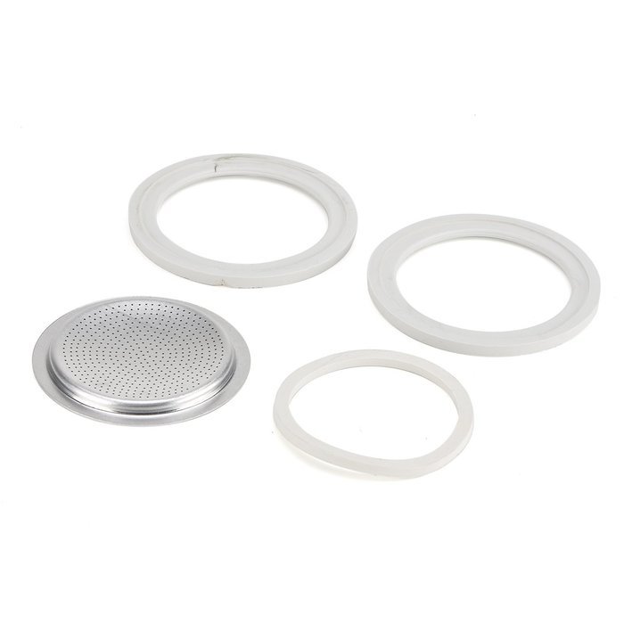 Bialetti Gasket Filter Plate Replacement Parts, 2-Cup Brikka N2