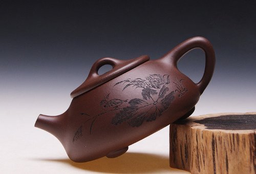 1pc Chinese Yixing Handmade High-quality Zisha Teapot 20 Years Old Zi Ni Shi Piao Hu 200cc N8