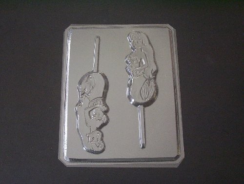 Ocean Princess Chocolate Candy Lollipop Mold N2