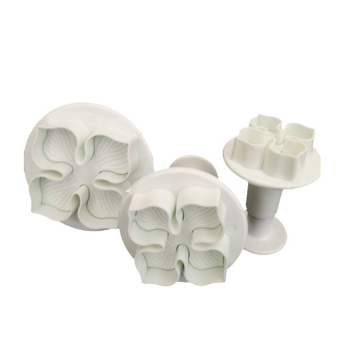 uxcell 14 Sets (46pcs) Cake Decration Tool Set Fondant cake Cutter Icing Plunger Mold Mould Sugarcraft Icing Decorating... N4