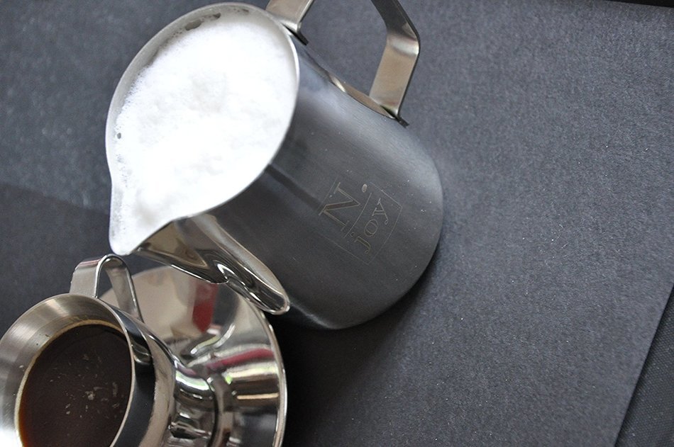 N.joy the Essentials Stainless Steel Milk Pitcher, Suitable for Coffee, Latte and Frothing Milk, Available in... N2