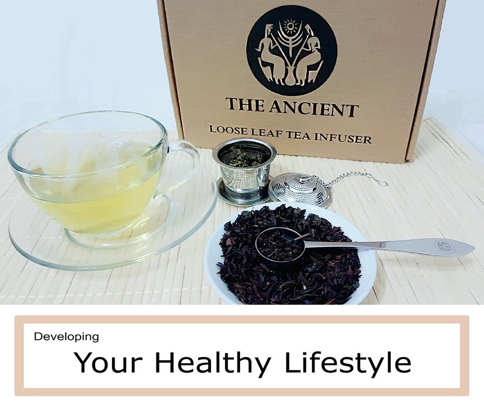 The Ancient Tea Infusers (Set of 3) - Stainless Steel Loose Leaf Tea Infuser Baskets & Long Handle Tea Ball Strainer... N5