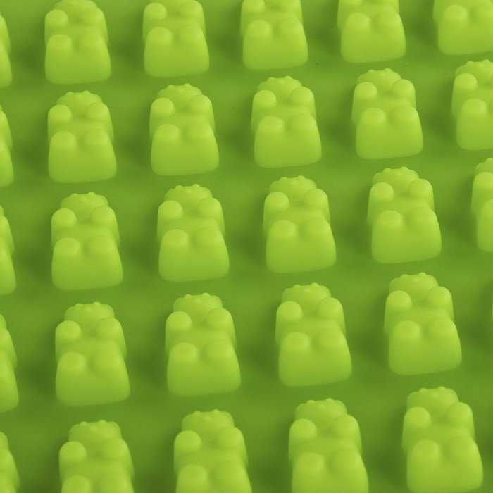 Gummy Bears Molds, Newcomdigi Silicone Gummy Bears Molds 50 Mini Gummy Candy Bears or Healthy Sugar Free Gummy... N6