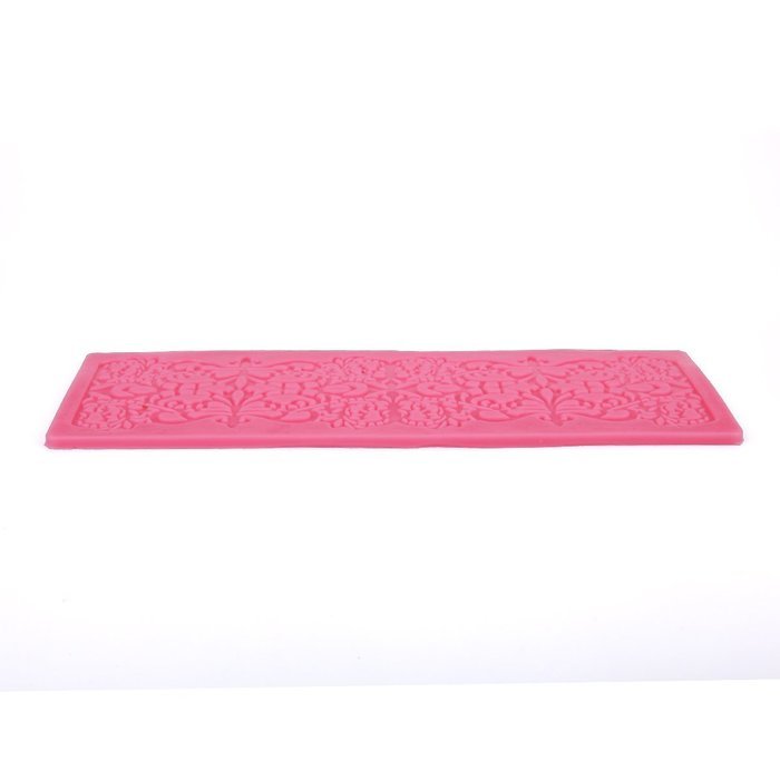 KookieMonsta Vintage Pattern Silicone Fondant Mold Lace Mat Cake Border Decorating Tools N2
