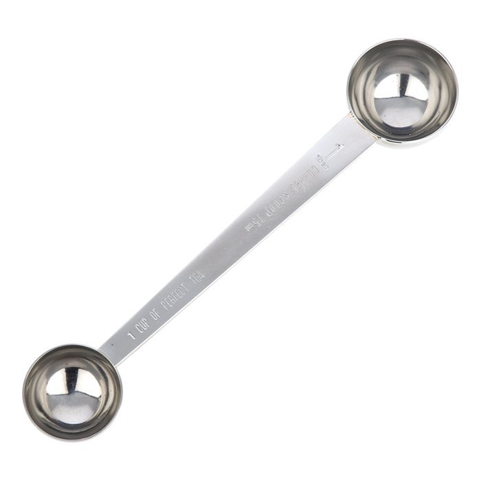 MIU France Stainless Steel Double-Sided Espresso Coffee Scoop