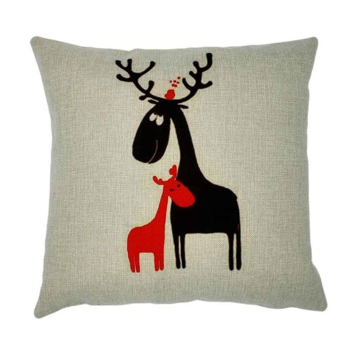 Christmas Pillow Case,Beautyvan Xmas Christmas Sofa Bed Home Decoration Festival Pillow Case Cushion Cover (E) N4